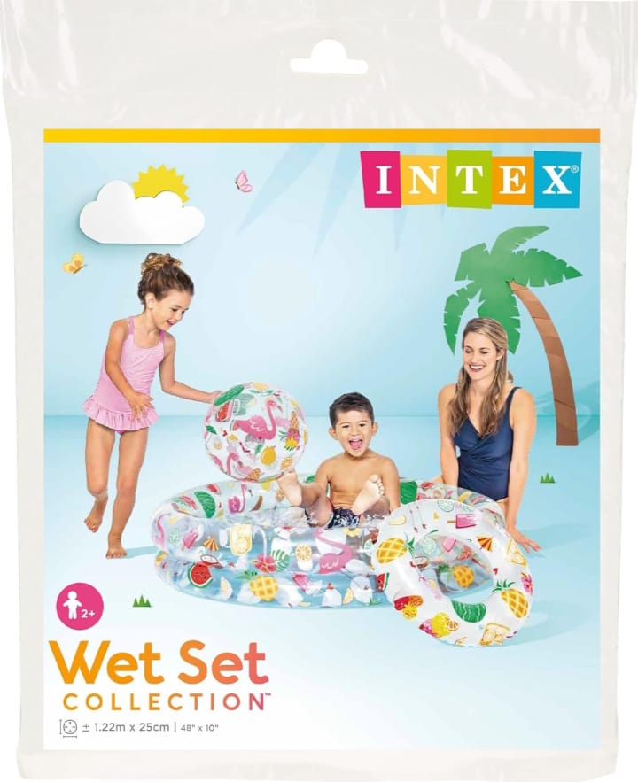 INTEX Stargaze Pool Set ( 48" x 10" ) With Ball And Tube