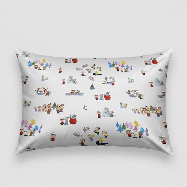 Peanuts Snoopy Holiday Kids Percale Bed Sheet