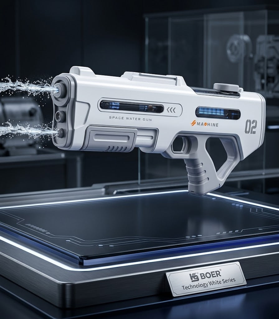 High-Capacity Automatic Dual Spray Heads Electric Space Water Gun