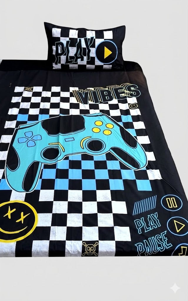 Play Vibes Kids Cotton Bed Sheet