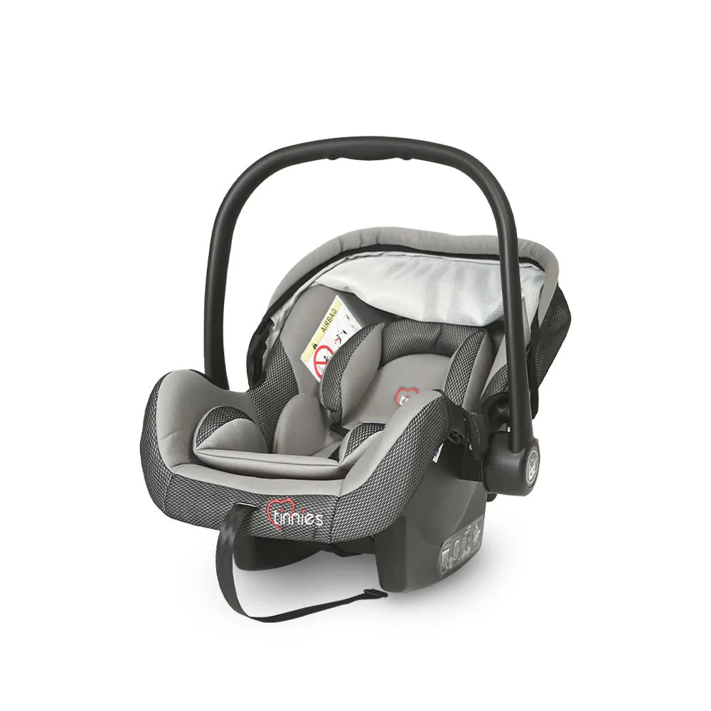COMFORTABLE & SECURE 2-IN-1 BABY CARRIER CAR SEAT - GREY