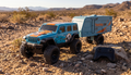1/18 Scale Travel Cross-Country SUV  Double Cabin Jeep with Touring Trailer