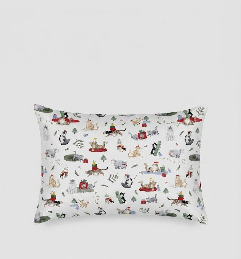 Cartoon Cats Themed kids Percale Bed Sheet