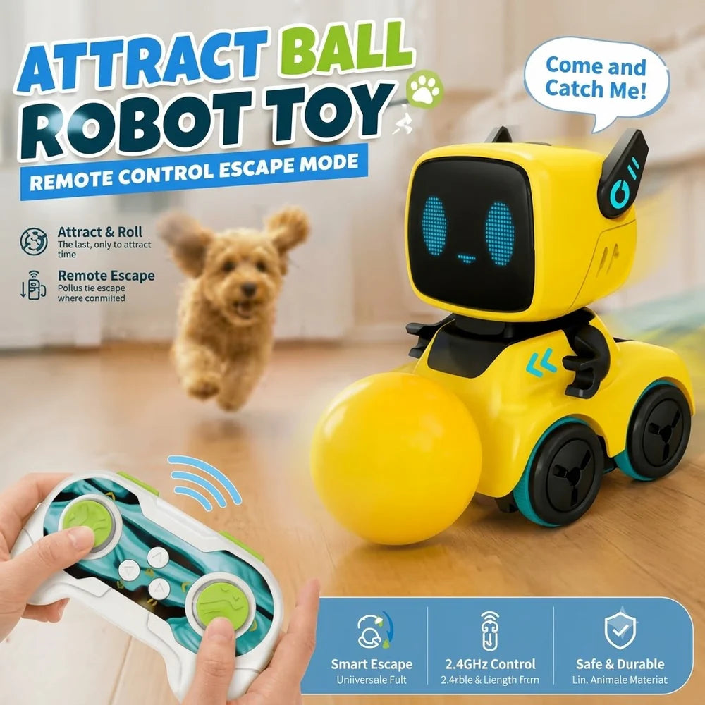 Cute Intelligent  Induction Robot with Follow Mode & Remote Control