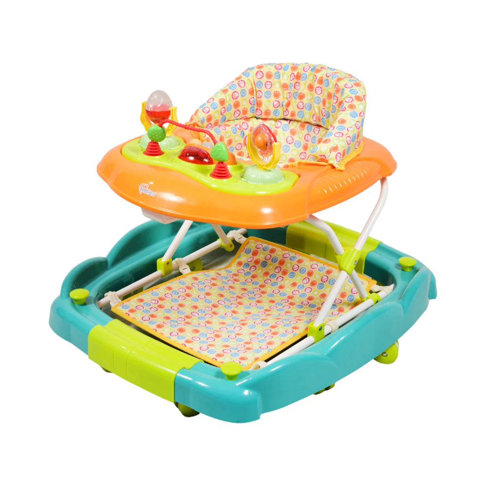 BABY WALKER W/ ROCKING- (ORANGE)