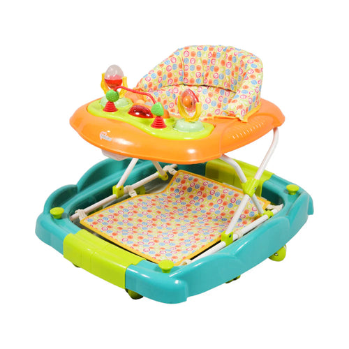 BABY WALKER W/ ROCKING- (ORANGE)