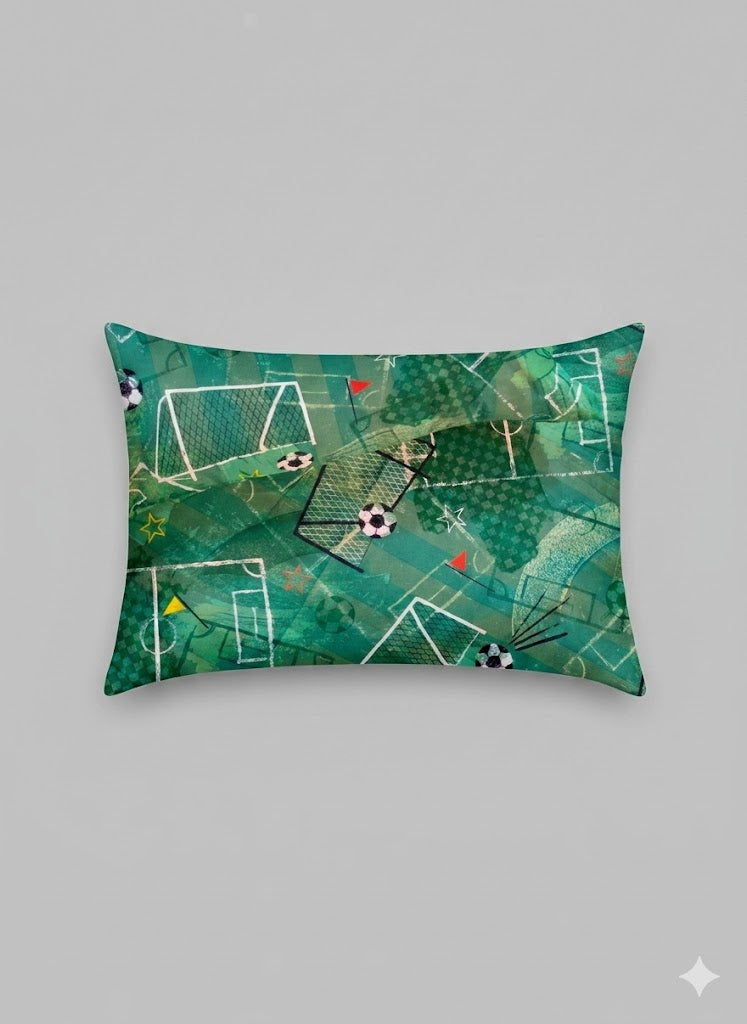 Football Themed Cotton Bed Sheet
