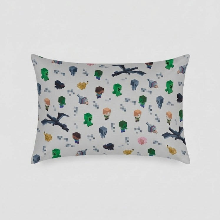 Minecraft Themed kids Cotton Bed Sheet