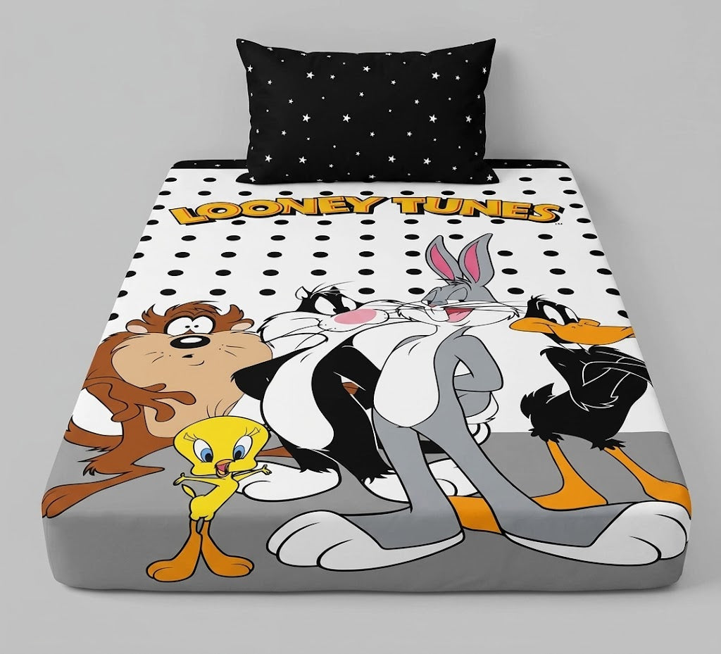 Looney Tunes Bugs Bunny kids Cotton Bed Sheet