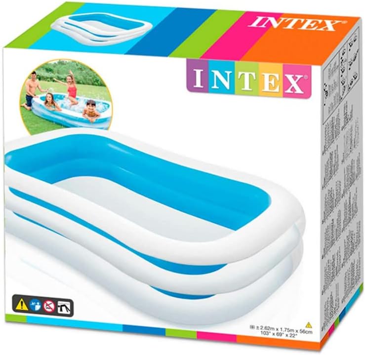 Intex 8ft x 5.8ft x 22" Swim Center Family Pool