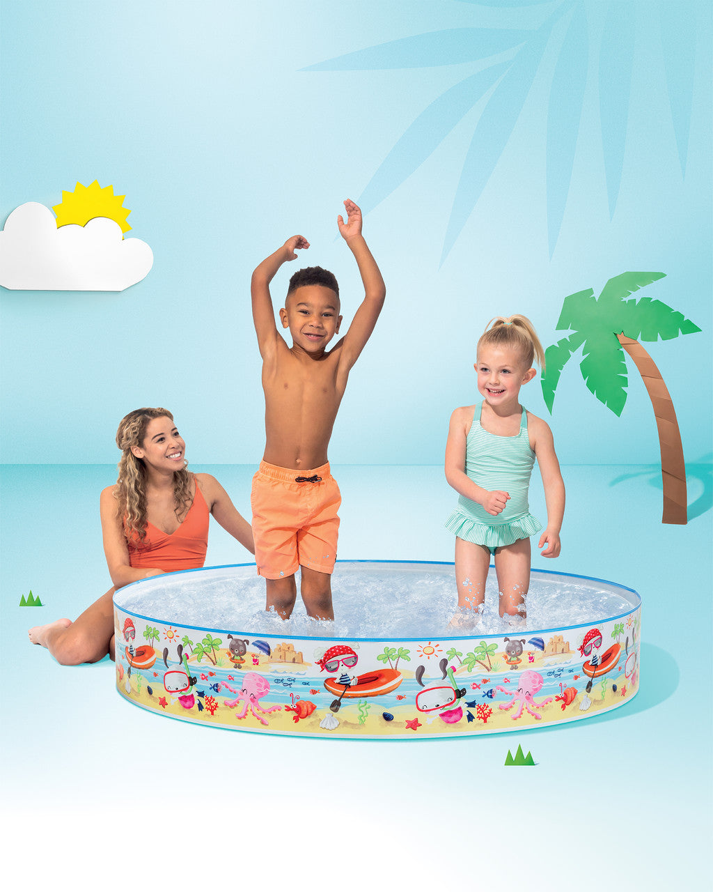 Intex Snapset Duckling   Pool (5' X 10") +/- 1.25cm X 25cm