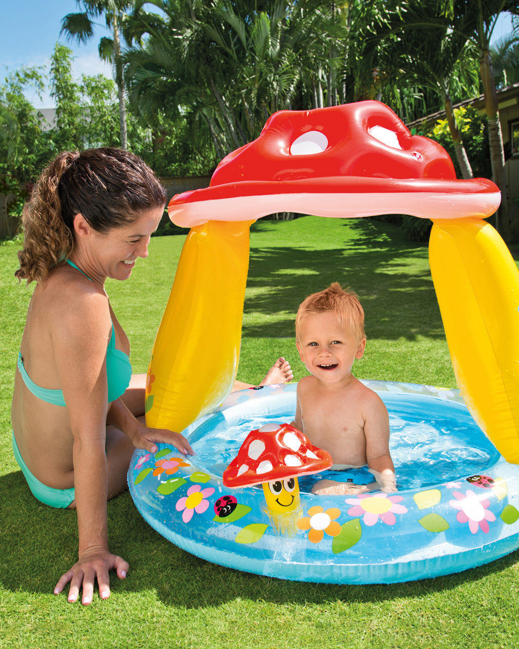 INTEX Mushroom Baby Pool ( 40" x 35" )