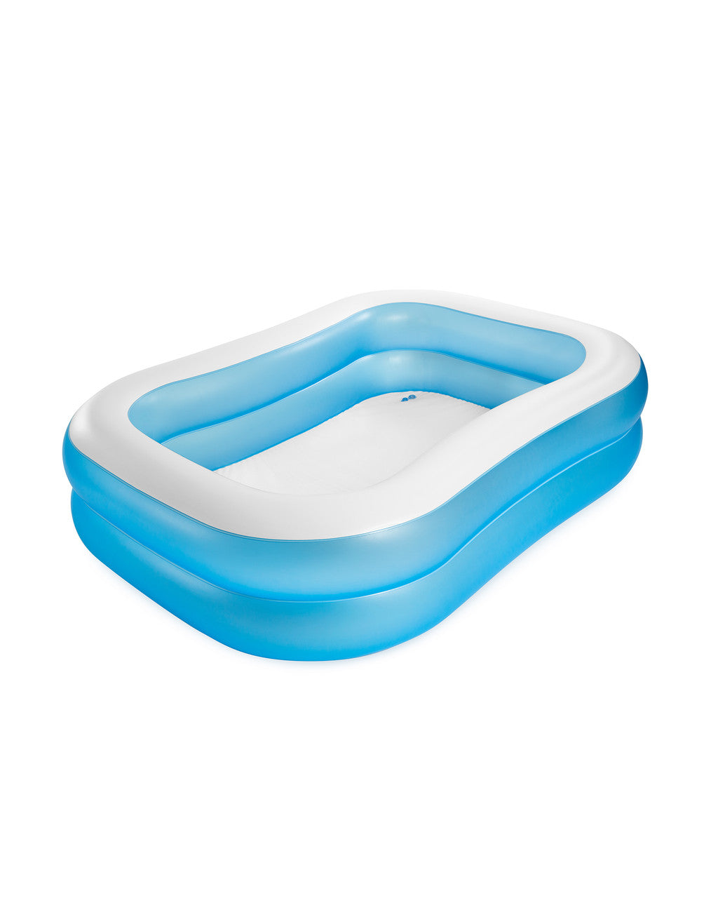 Intex Swim Center Family Swimming Pool White Blue (80"X60"X19")