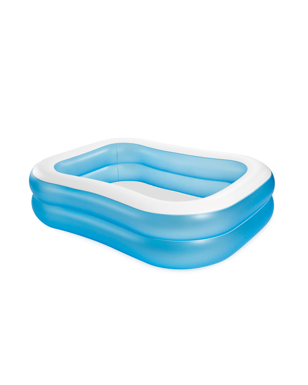 Intex Swim Center Family Swimming Pool White Blue (80"X60"X19")