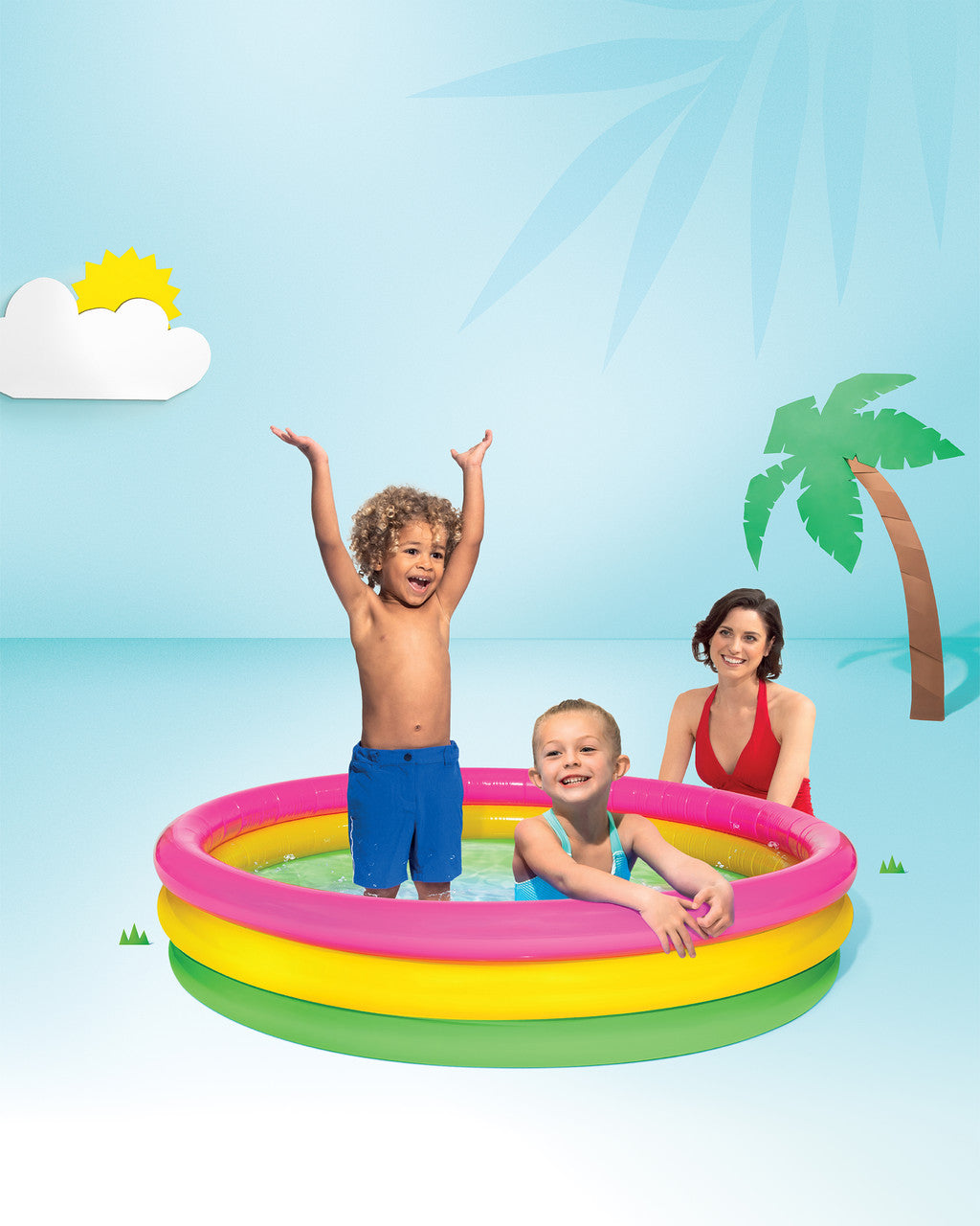 INTEX Sunset Glow Pool ( 58" x 13" )