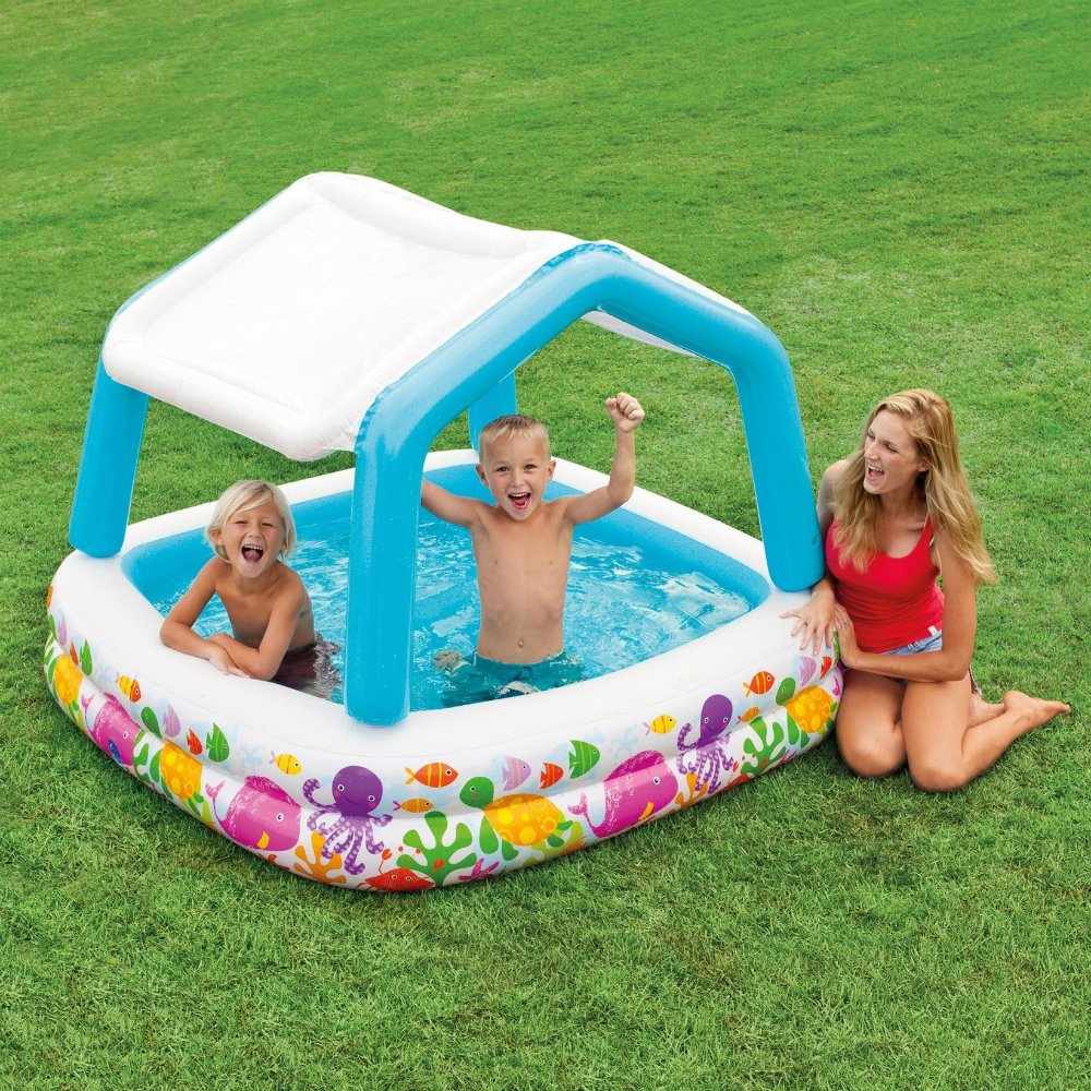Intex Sun Shade Baby Pool ( 62" L x 62" W x 48" H )