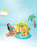 Intex Children's pool Tropical island 102 x 86 cm