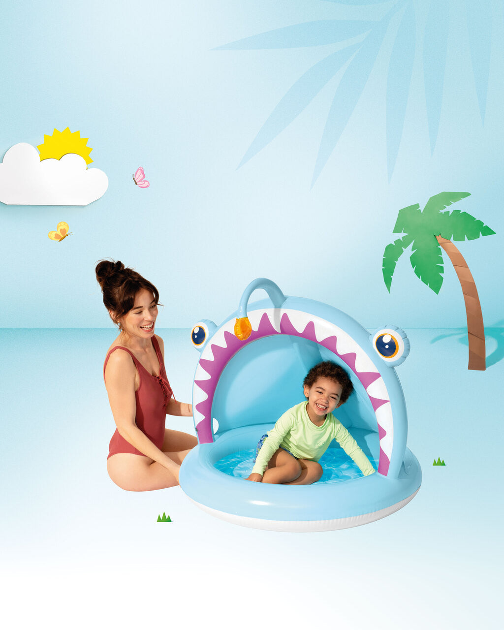 Intex Angler Fish Baby Pool 50 X 40 X 34