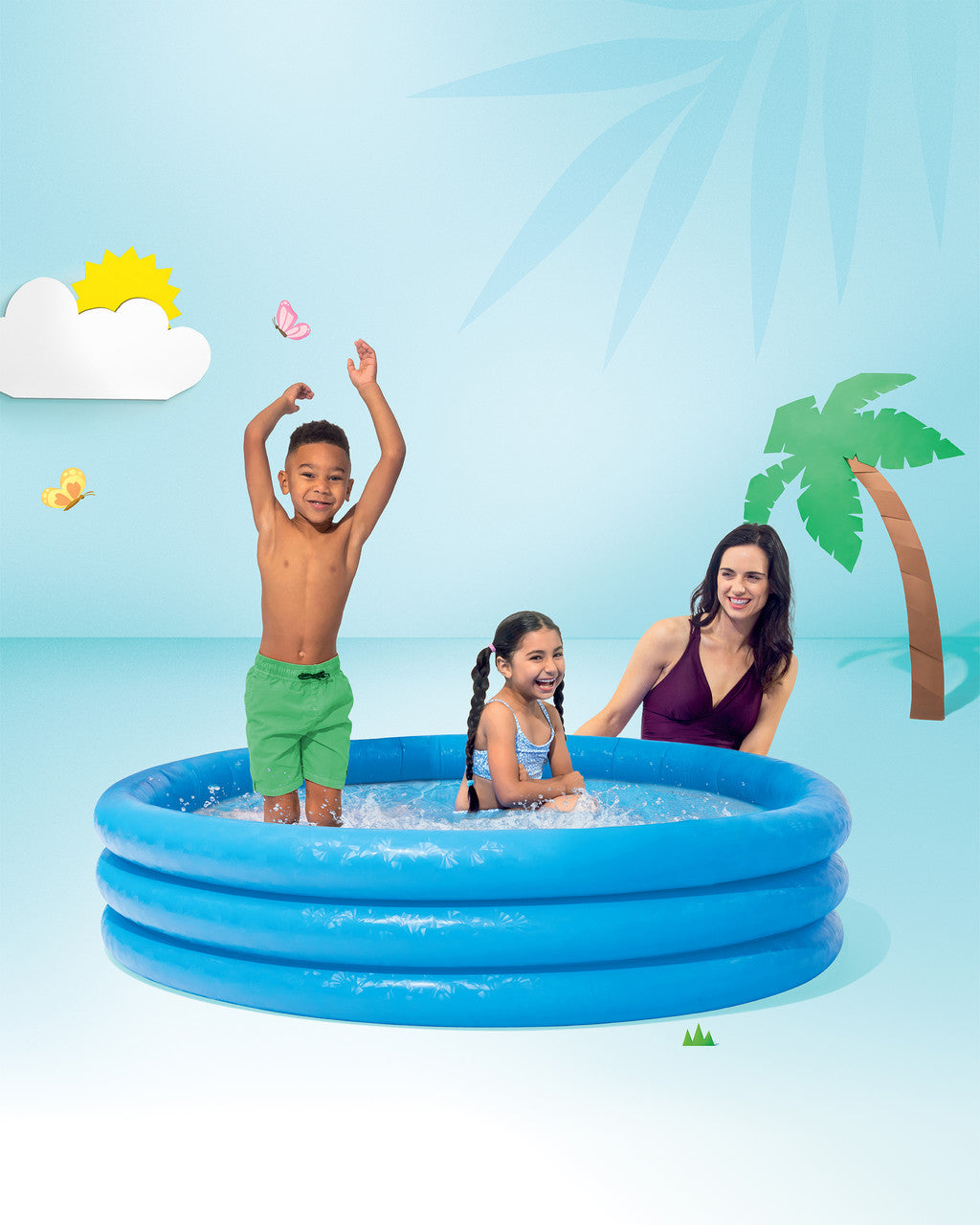 INTEX Crystal Blue Pool ( 58" X 13" )