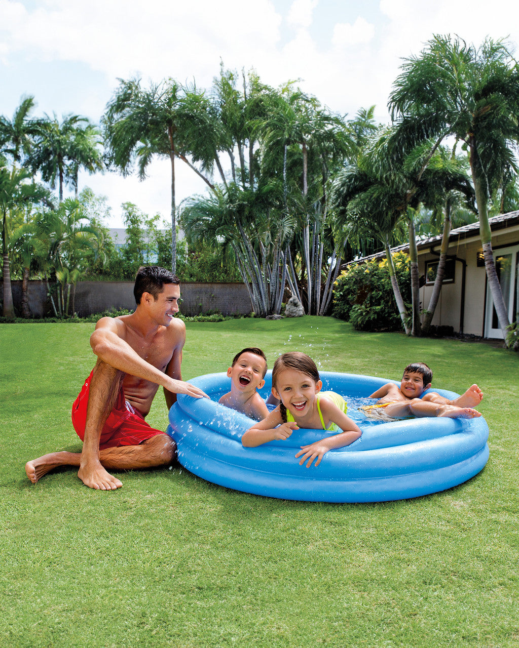 INTEX Crystal Blue Pool ( 58" X 13" )