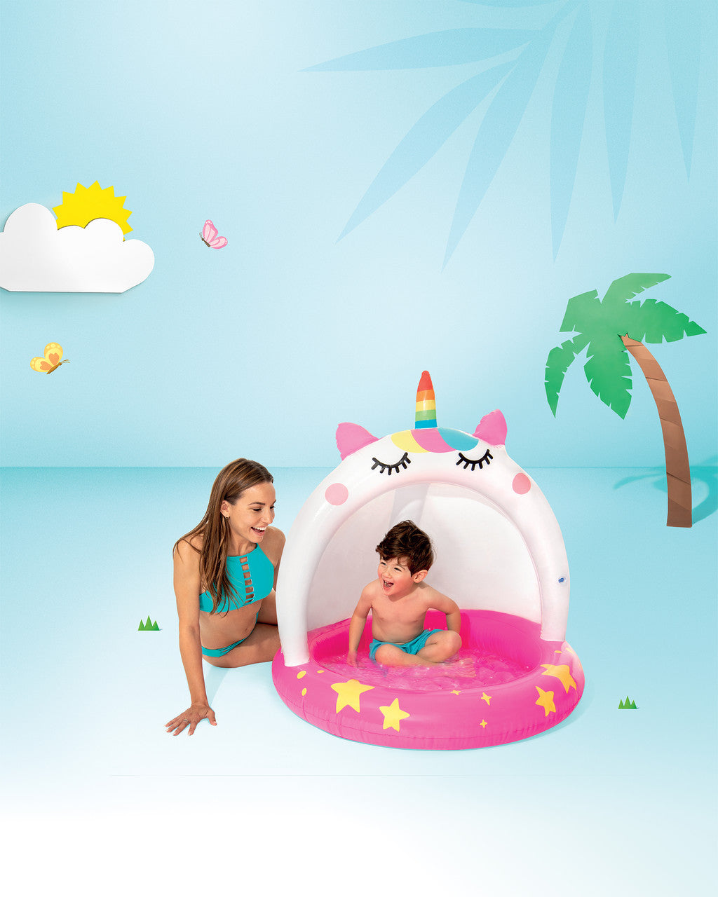 Intex Caticorn Baby Pool ( 40" x 40" )