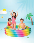 Intex Rainbow Ombre Inflatable Kiddie Pool 66 X 15