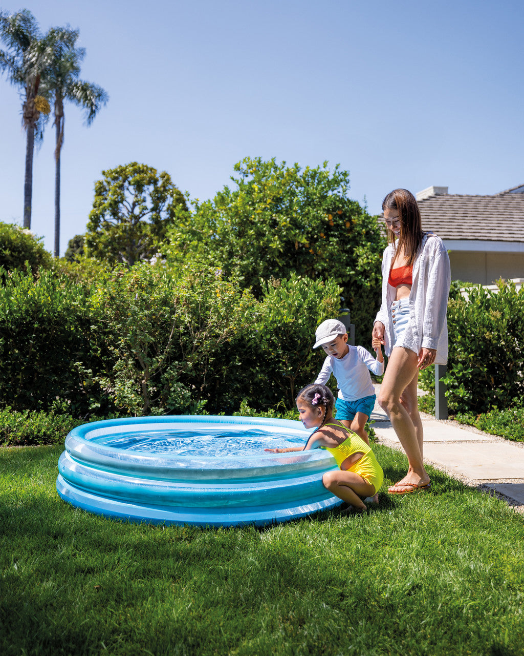 Intex Blue Bliss Splash Kiddie Pool 60 X 13