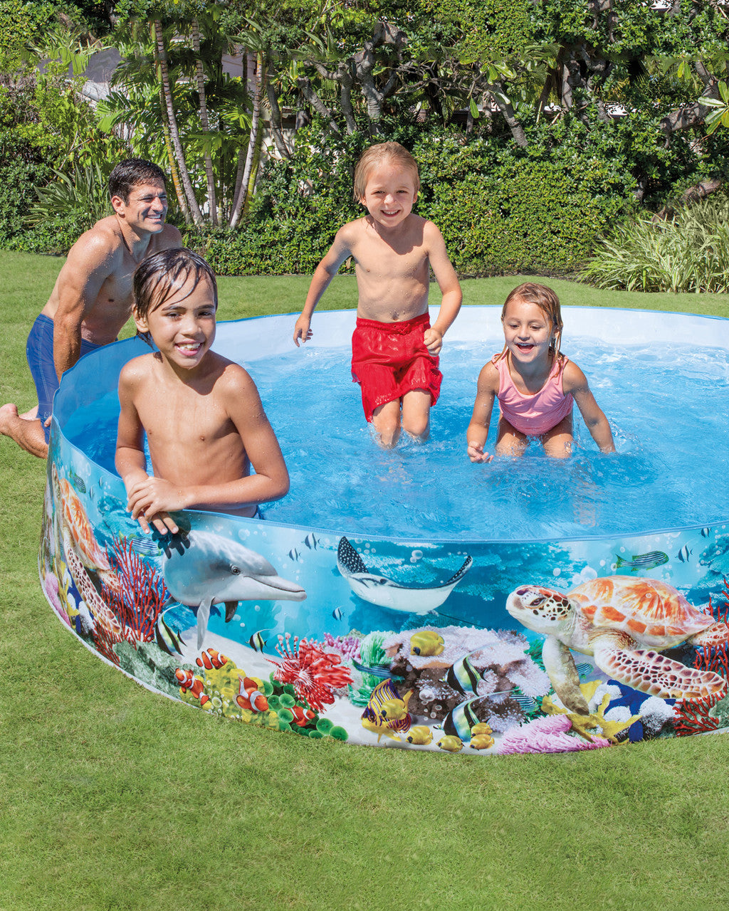 INTEX Coral Reef Snapset Pool (8' x 1'6")