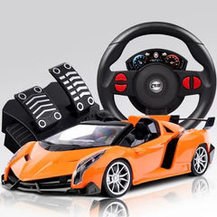 Pedal Steering Wheel Gravity Induction Drift Remote Control Car