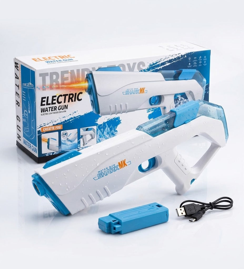 Shark MK Electric Water Gun: Continuous Emission Blaster