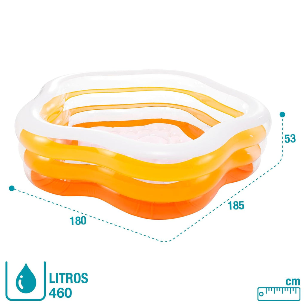 Intex Summer Pentagonal Pool ( 73" L x 71" W x 21" H )