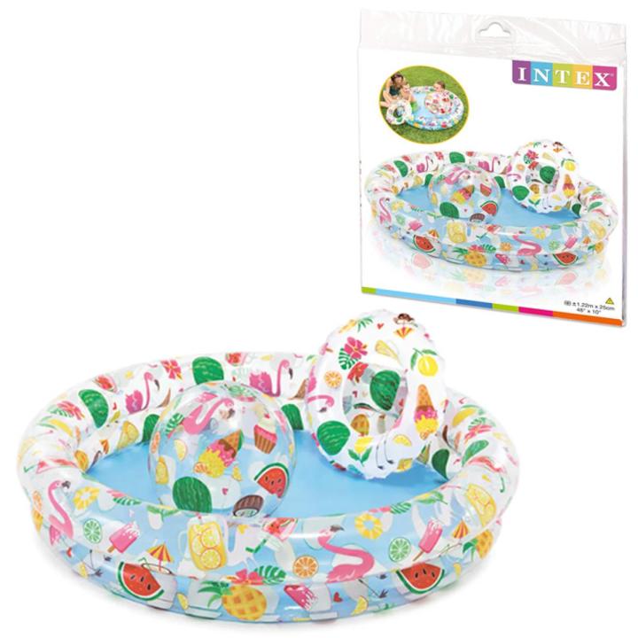 INTEX Stargaze Pool Set ( 48" x 10" ) With Ball And Tube