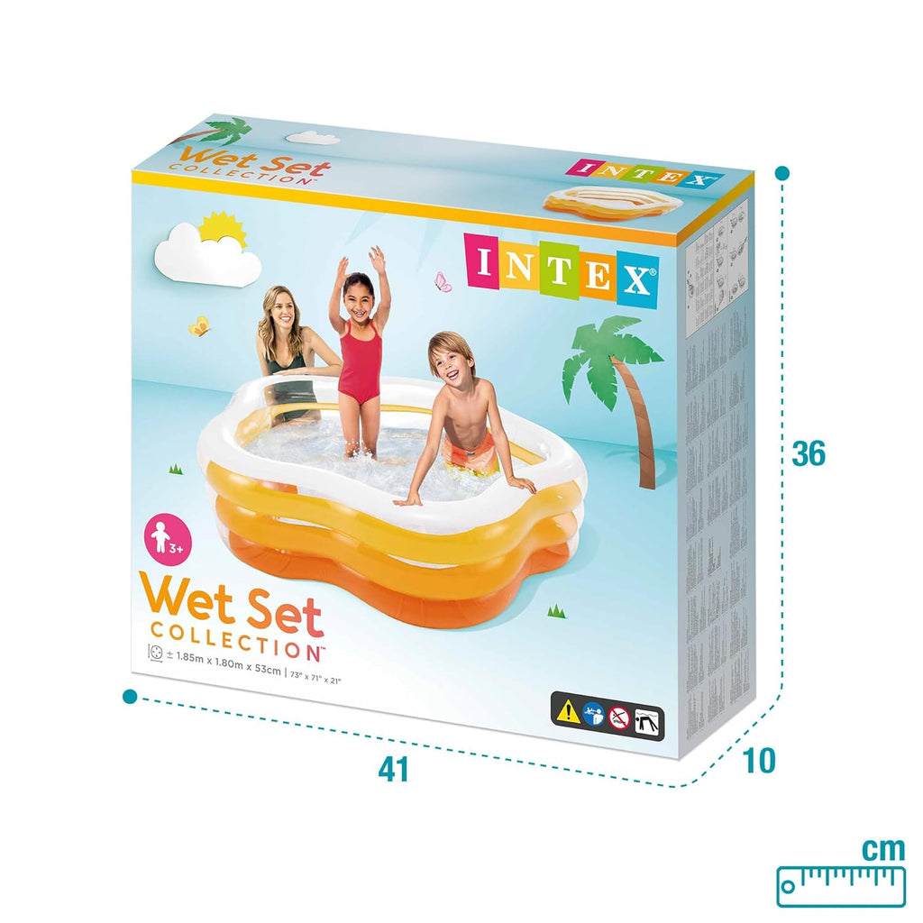 Intex Summer Pentagonal Pool ( 73" L x 71" W x 21" H )