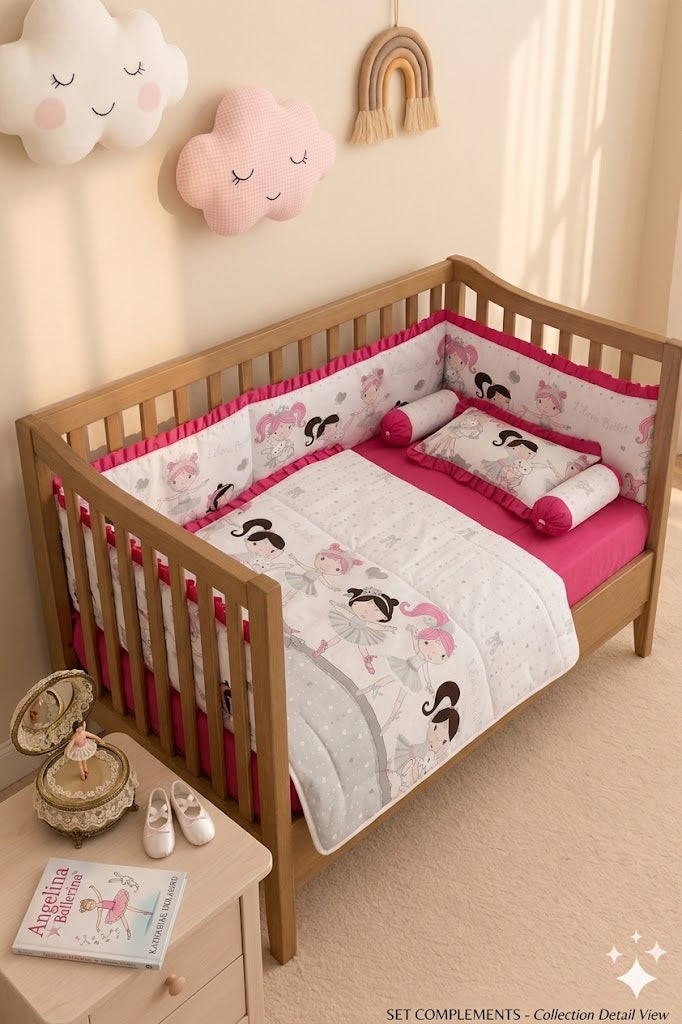 Ballerina Baby Cot Set
