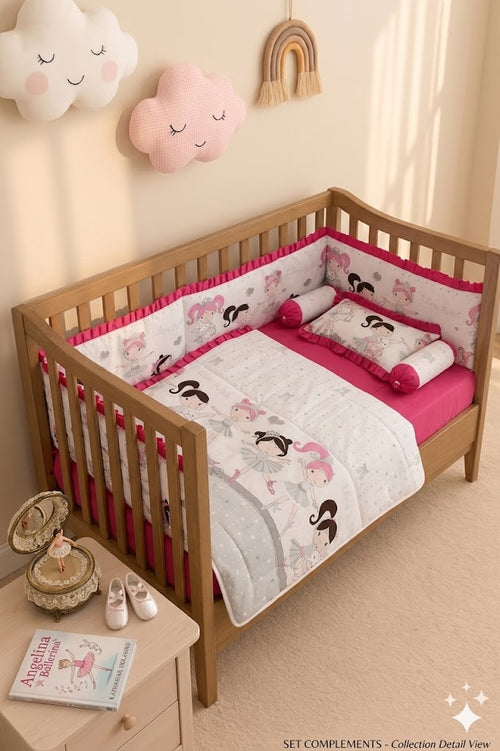 Ballerina Baby Cot Set