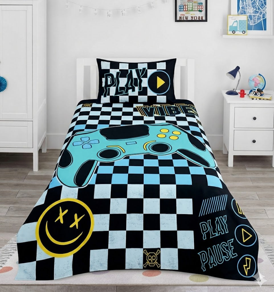 Play Vibes Kids Cotton Bed Sheet