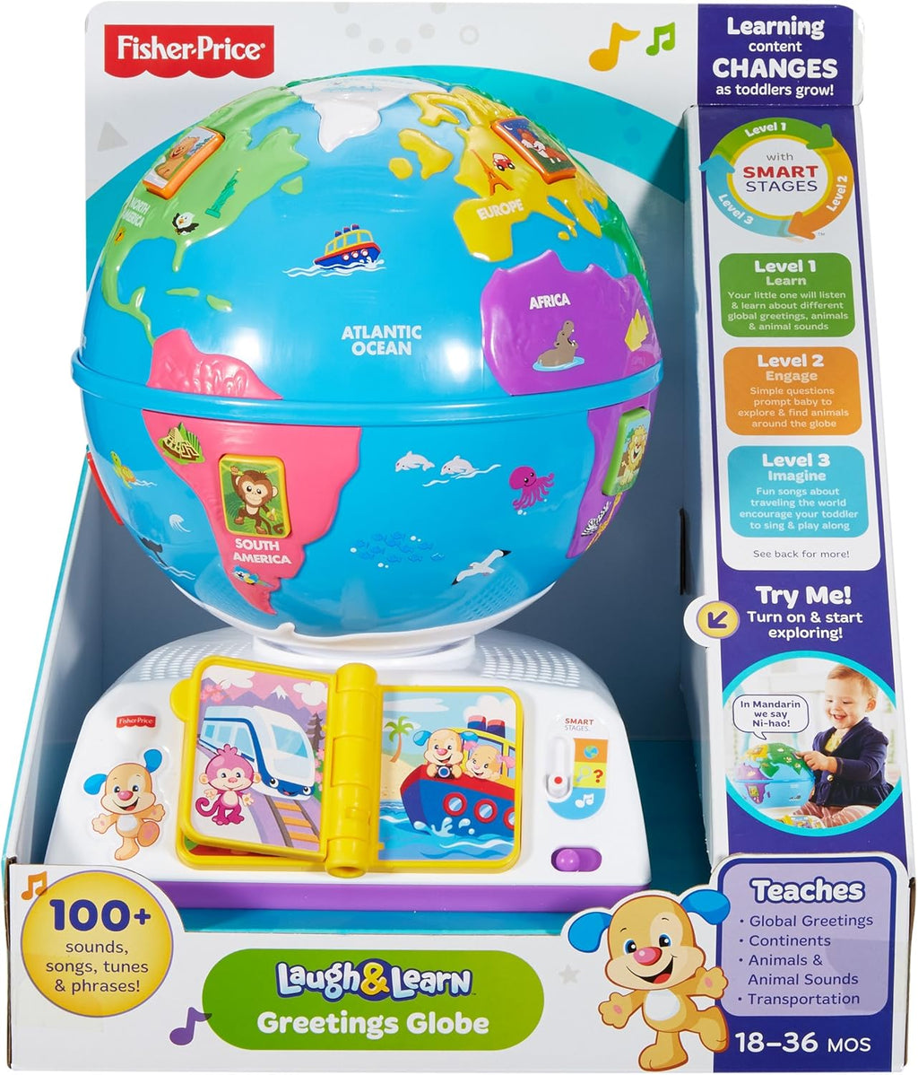 "Laugh and Learn" Greetings Globe Fisher-Price