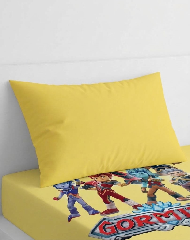 Gormiti Animated Characters kids Cotton Bed Sheet