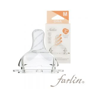 FARLIN WN DNA SILICONE NIPPLE PK-2  S.M.L.X