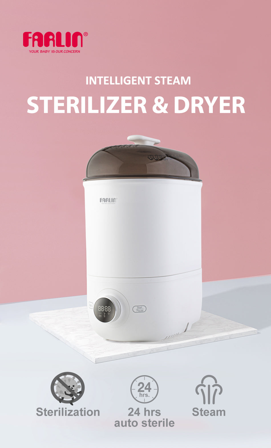 FARLIN INTELLIGENT STEAM STERILIZER & DRYER