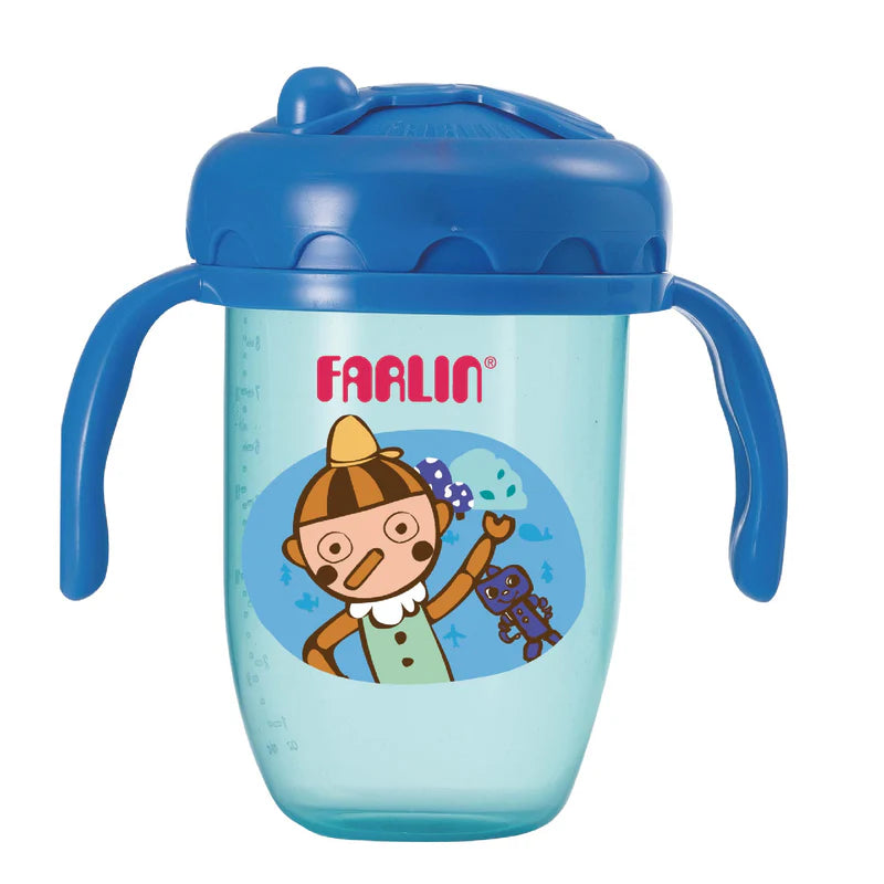 PP GULU DRINKING CUP STEP 3-STRAW 240ML