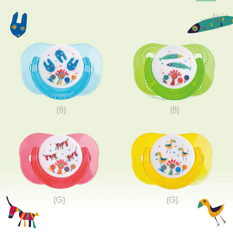 FARLIN TRITAN PACIFIER-CHERRY 0M+