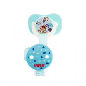 CHU CHU PACIFIER-CHERRY N' CHAIN BLUE