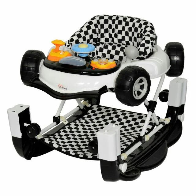 TINNIES BABY WALKER W/ ROCKING-(BLACK)