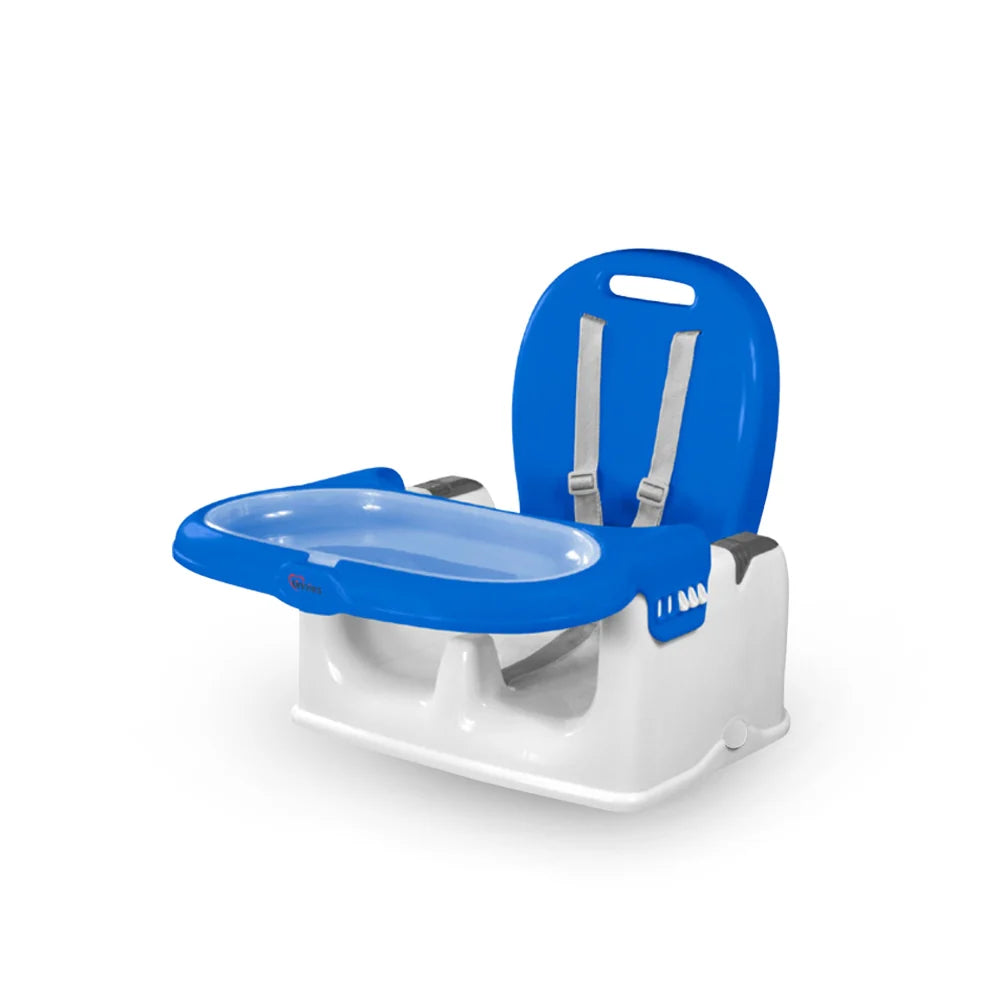 TINNIES BLUE BABY BOOSTER SEAT – LIGHTWEIGHT, ADJUSTABLE & PORTABLE