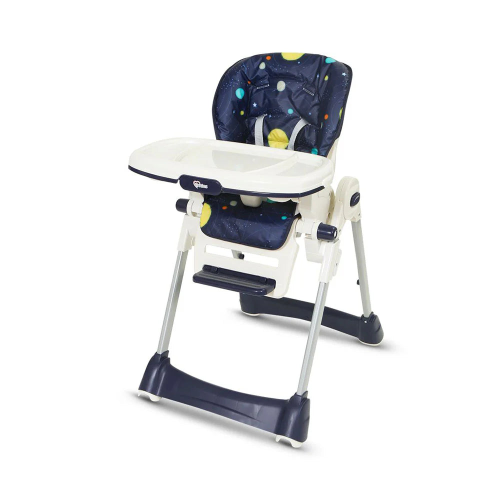 TINNIES BABY ADJUSTABLE HIGH CHAIR BLUE PLANET