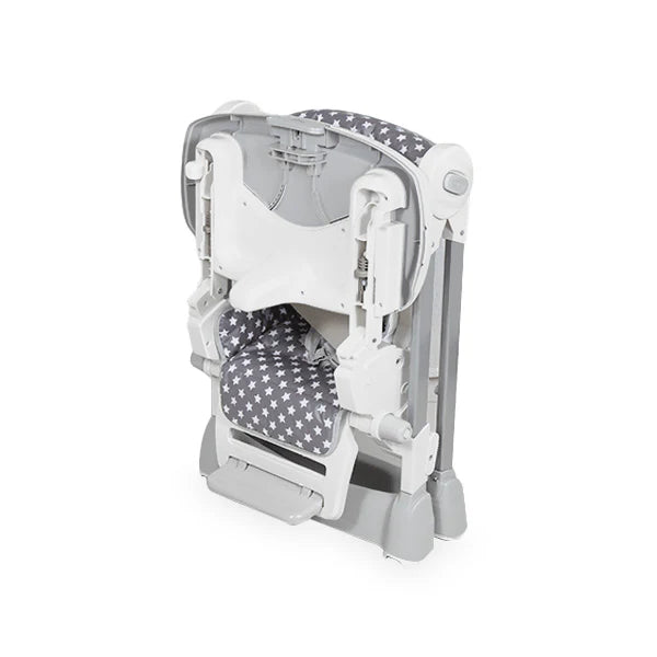TINNIES BABY ADJUSTABLE HIGH CHAIR GREY