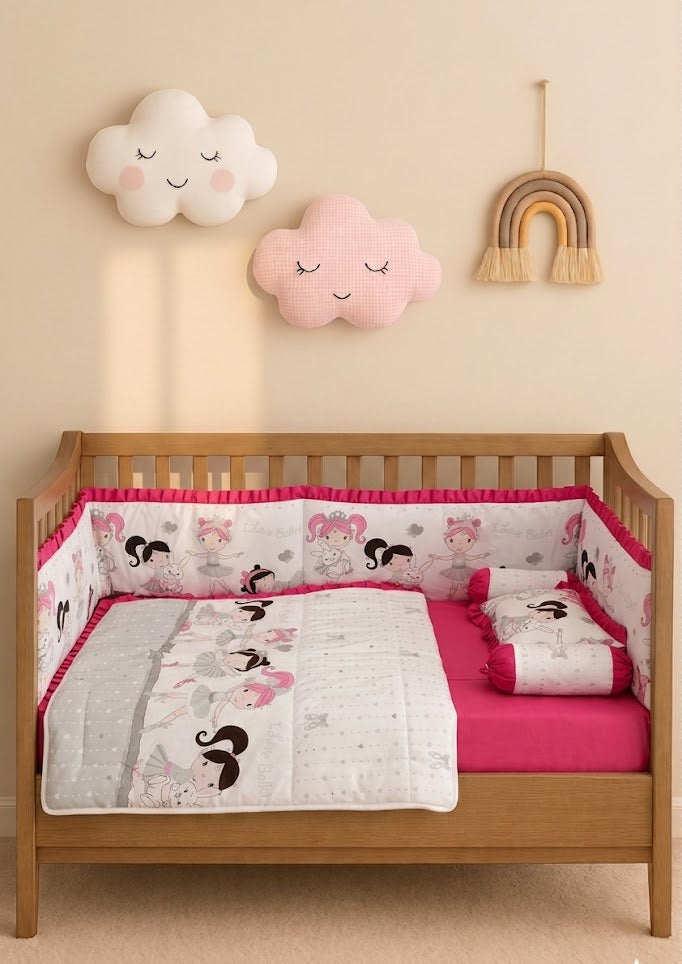 Ballerina Baby Cot Set