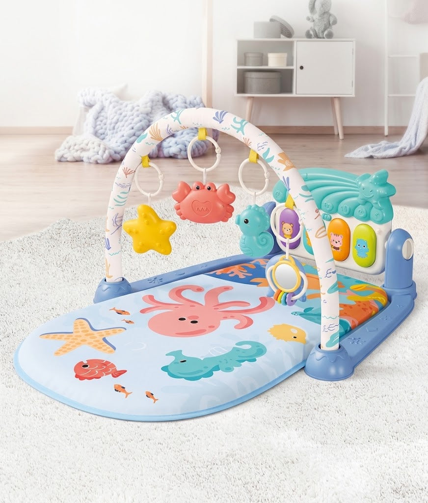 Bibi-Inn 2-in-1 Ocean Theme Piano Playgym