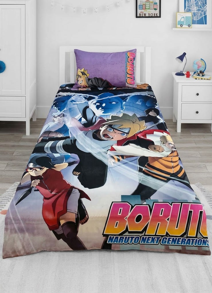 Boruto: Naruto Next Generations kids Cotton Bed Sheet